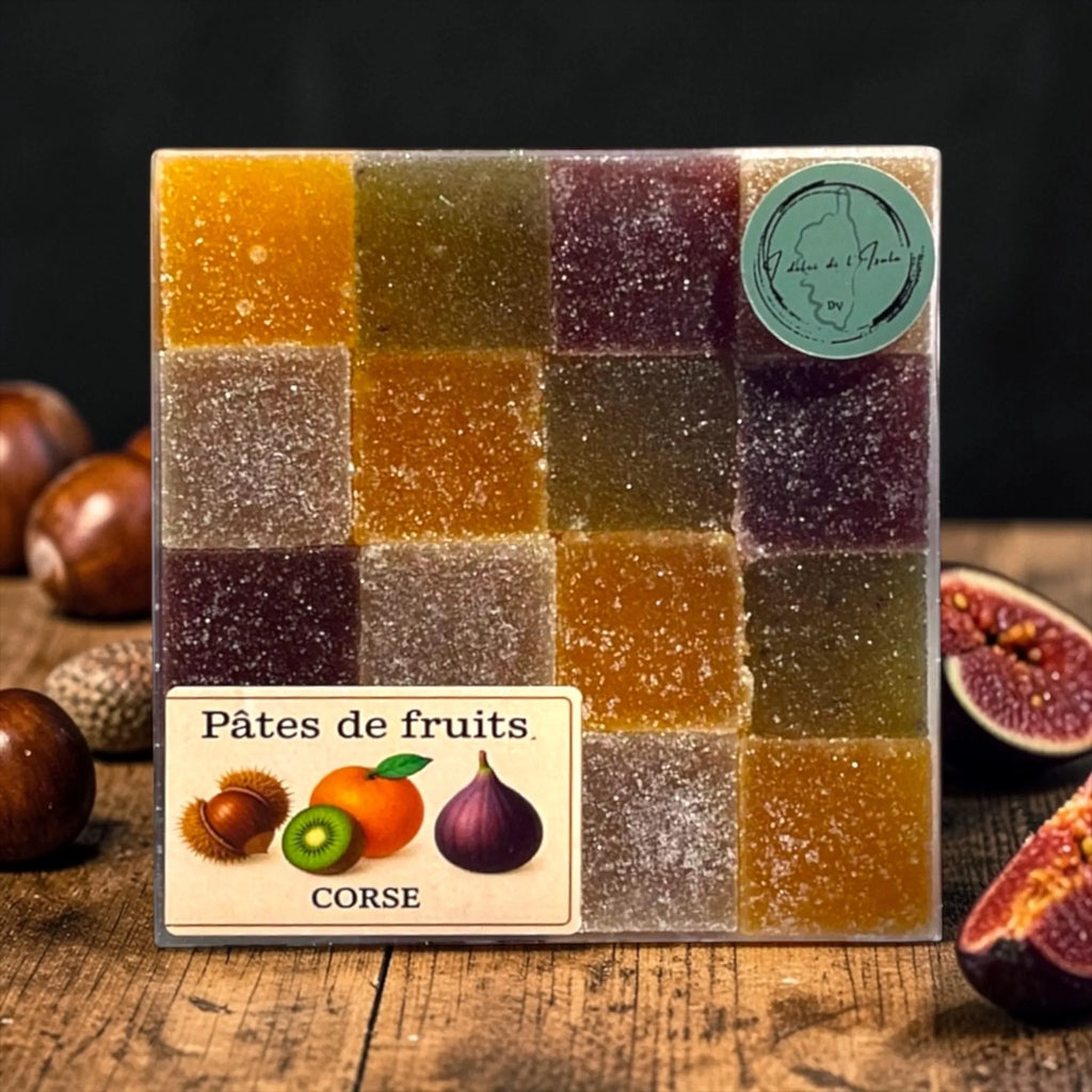 Damier pâtes de fruits "Corse"