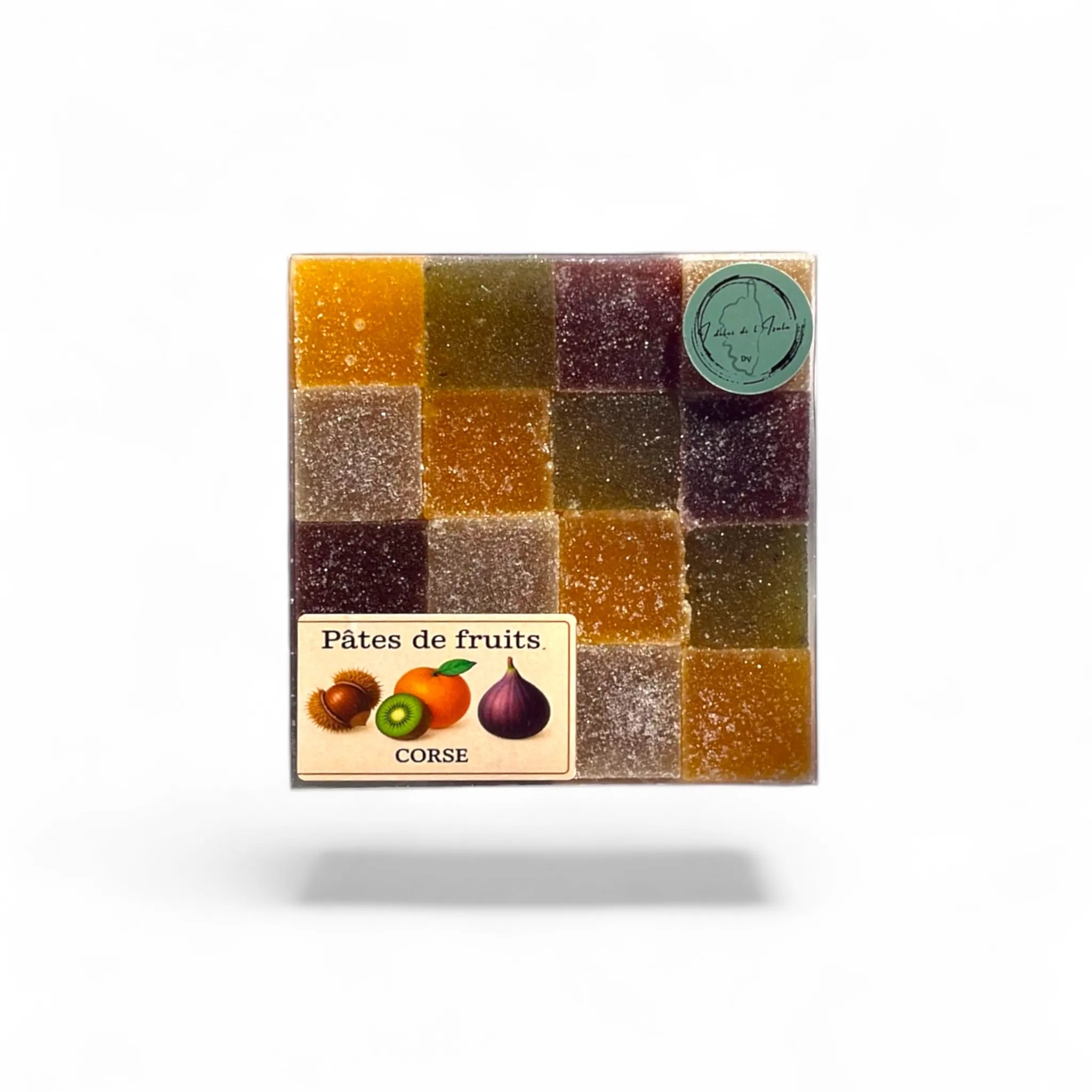 Damier pâtes de fruits "Corse"