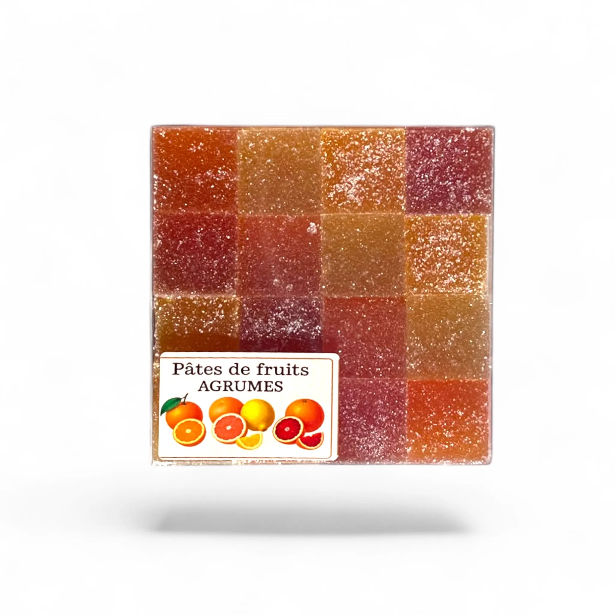 Damier pâtes de fruits "Agrumes"