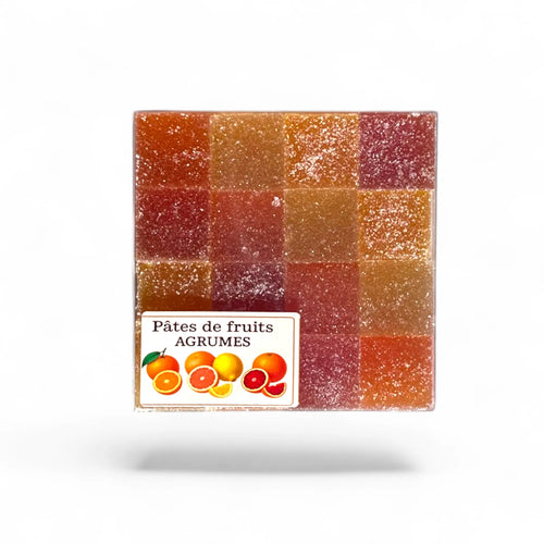 Damier pâtes de fruits "Agrumes"